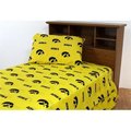 College Covers College Covers IOWSSTX Iowa Printed Sheet Set Twin XL- Solid IOWSSTX